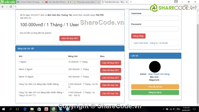 share code bot like,auto like facebook,tăng like facebook